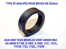 Galet Presseur de Cabestan Pinch Roller pour Magétophone Akaï 4000 1721 1722 PR2