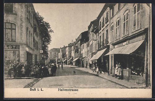 Cpa duss hallenstrasse - cpa, l.,