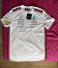 AMG Mercedes MAPF1 Driver Tee – White, Official Team Shirt