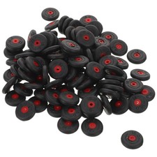  300 Pcs Roue En Caoutchouc Roulettes Pivotantes Jouets De Voiture