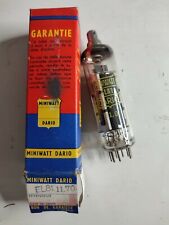 1 Tube, lampes TSF MINIWATT DARIO EL81 vintage valve tube amplifier NOS