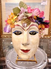 Ancien masque vénitien unique