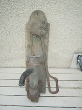 POMPE A BRAS (EAU) ANCIENNE EN ZINC et FONTE 19 ème MAISON JARDIN SOLOGNE 