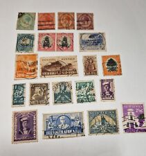 21 timbres d'AFRIQUE DU SUD, oblitérés