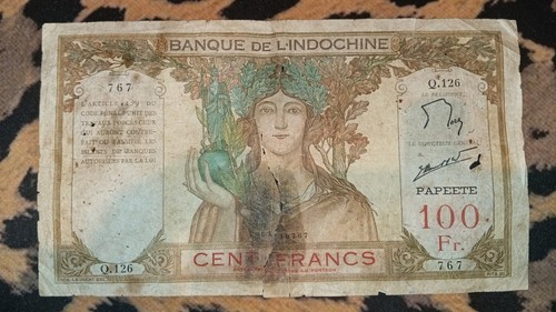 Billet 100 francs - billet,