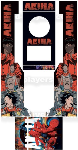 Stickers akira modele jeux - akira, 2
