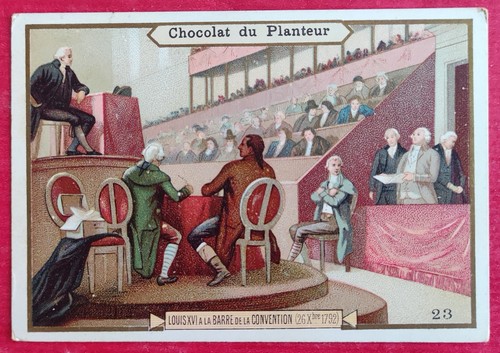 Chromo litho chocolat - chocolat, du