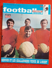 1970 football magazine n°123 RENNES ANGLETERRE STANDARD DE LIEGE MEZY MOLITOR