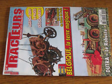 18$$ Revue Tracteurs Passion n°12 Special Belgique / DUTRA / 