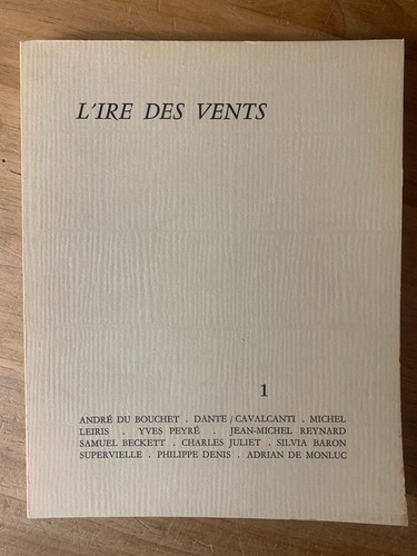 Ire des vents - des, 1978