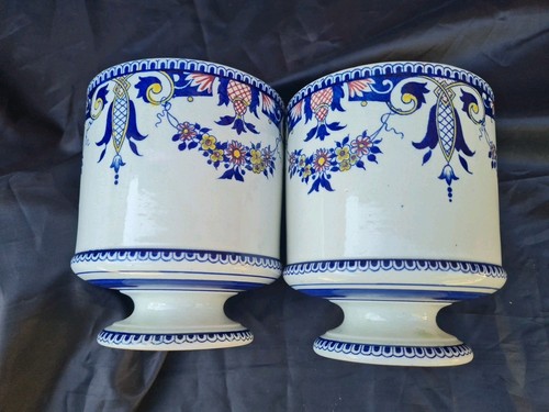 Gien 19eme paire cache pot - paire,