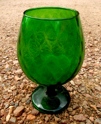 Important vase sur - , pied