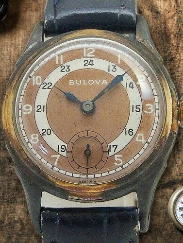 Bulova montre vintage homme - bulova,