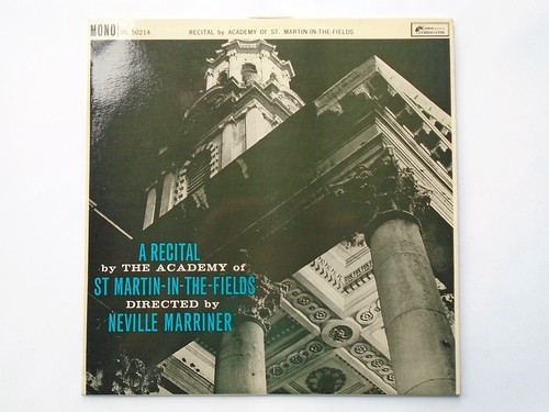 Neville marriner recital by - neville,