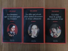 MILLENIUM la trilogie STIEG  LARSSON  - Actes Sud