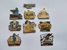 LOT  9 PINS VINTAGE PIN ATARI LYNX/JEUX VIDEO