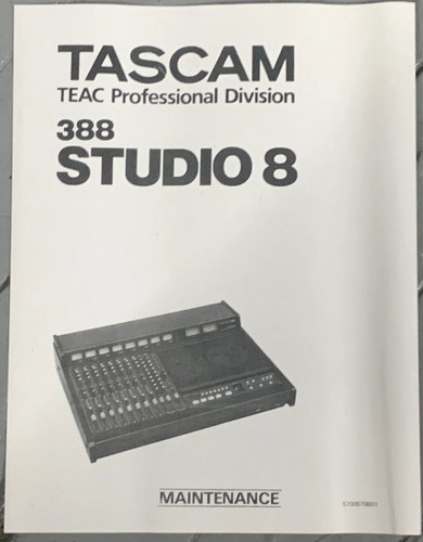 Tascam 388 studio mixer - 388, 8