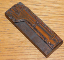 vintage PLAQUE D'IMPRESSION