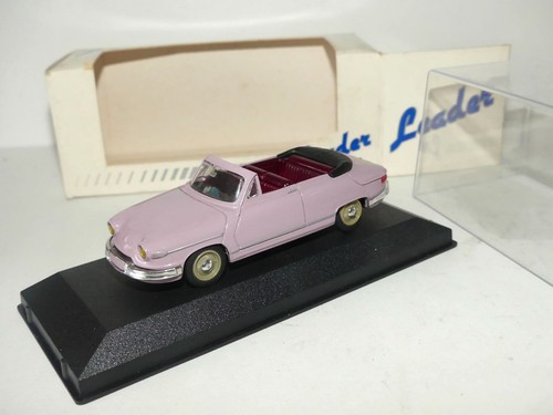 Panhard pl17 cabriolet mauve - pl17,