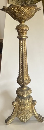 Grand chandelier bronze pied - grand,
