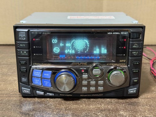 Alpine mda w966j 2din md - mda-w966j, cd/md