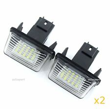 2 Feux Eclairage de Plaque LED