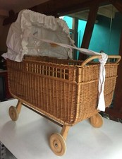 Grand berceau bébé Osier/