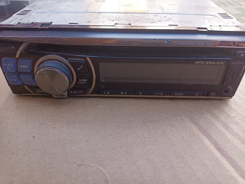 Alpine cde 102 - alpine, cde-102
