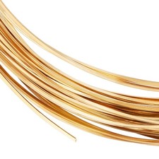 Fil de cuivre carré de