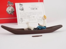 Pixi n° 4546 TINTIN Et Milou en pirogue L'oreille cassée en boite n° 167 de 1994
