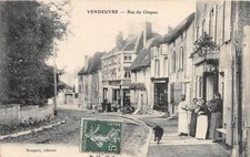 CPA 10 VENDEUVRE RUE DU CHAPON