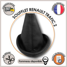 SOUFFLET LEVIER DE VITESSE RENAULT TRAFIC 2 AN.02-14 10 COLORIS + 6 DE SURPIQURE
