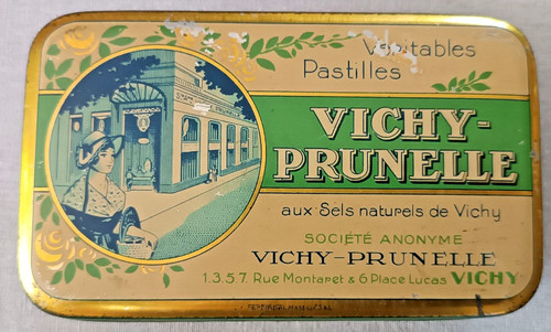 Boîte pastille vichy - pastille,