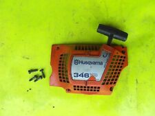 Husqvarna 346XP lanceur tronçonneuse corde démarrage