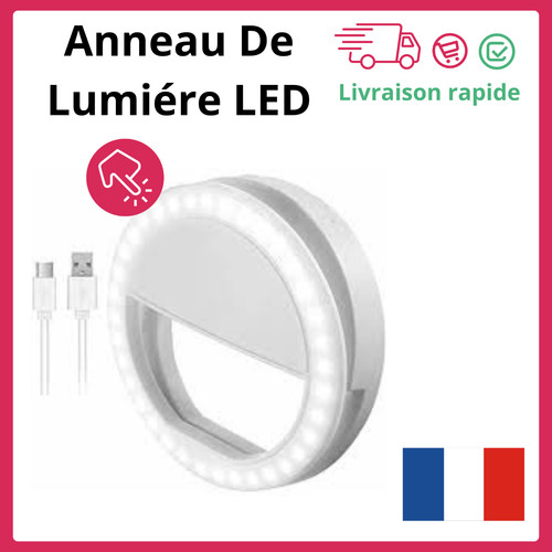 Anneau lumiére led - anneau, de