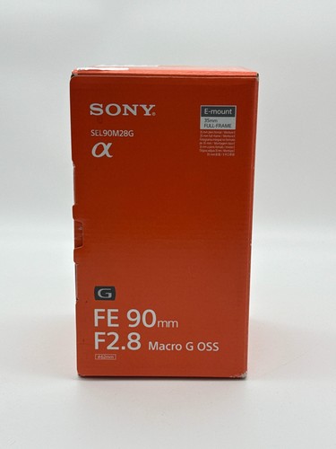 Sony 90mm macro g - fe, f/2.8