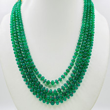 Collier rond 6-8 mm pierre