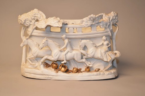 Grande jardinière biscuit - jardinière,