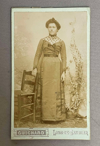 Ancienne photographie cdv - photographie,
