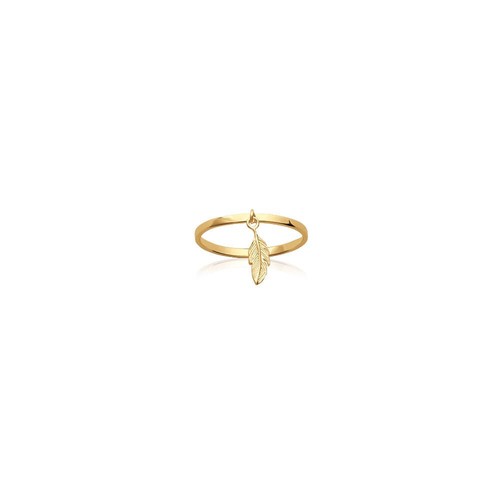 Bague pampille plume - taille, 50