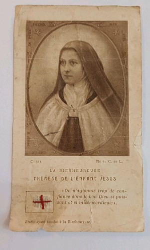 Relique image pieuse - , la