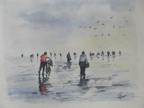 Aquarelle originale signée