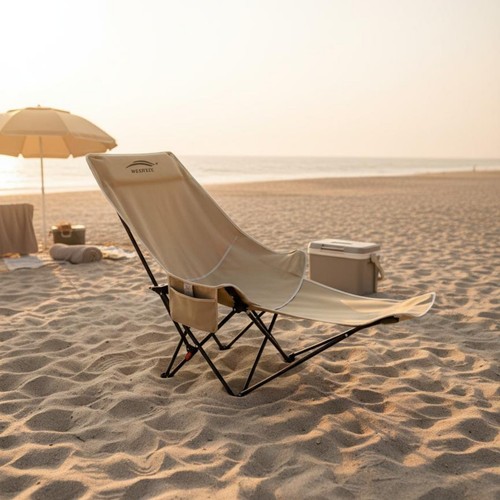 Chaise longue pliante - chaise, de