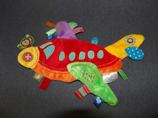 Doudou Plat a Etiquette  Label