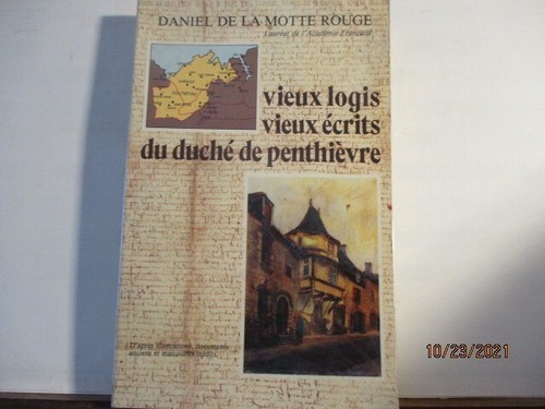 Livre bretagne vieux logis - livre,