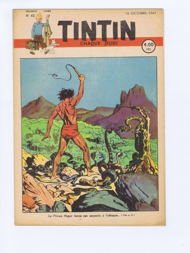 Journal tintin edition belge - tintin,