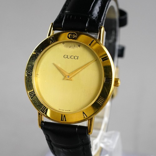 Montre homme gucci 3000m - homme, or