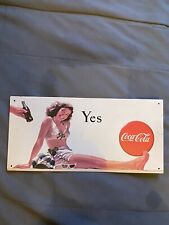 Plaque Publicitaire Coca-Cola