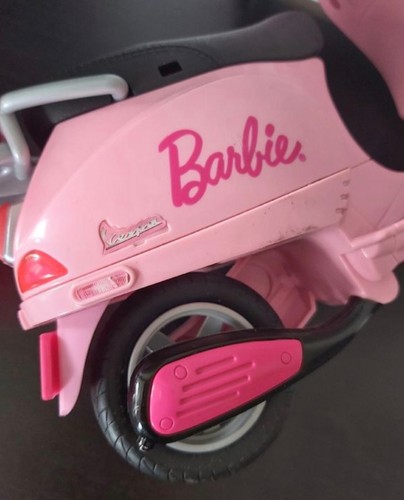 Barbie scooter vespa rose - scooter,