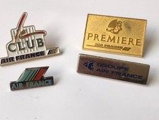 Lot 4 pin's Air France -Arthus